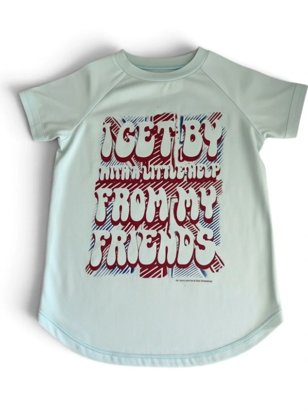 NWOT Dog Beatles 🎵 ‘I Get By With Help From My Friends’ Rock Band Lennon Tshirt